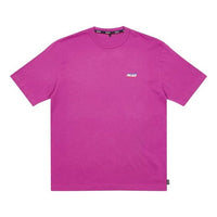 PALACE Basically A Tshirt Logo Micro Mark Round Neck Short Sleeve Unisex Rose Red P20TS082