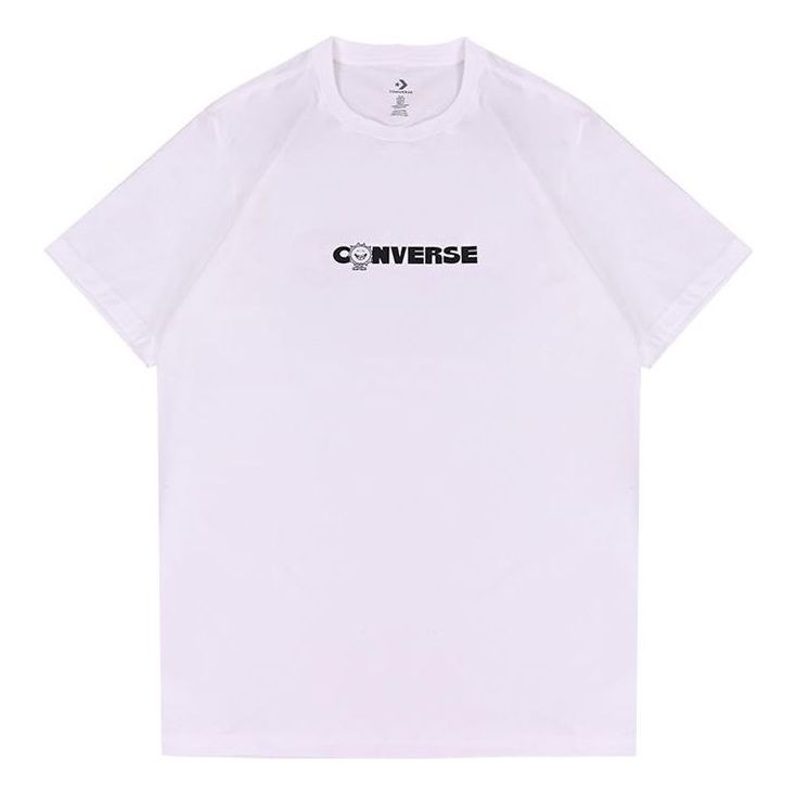 Converse Earth Moon Sun Short Sleeve T-shirt Asia Sizing 'White' 10025277-A02