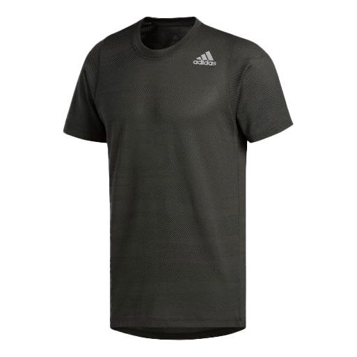 adidas Freelift Training Cozy Pullover Round Neck Short Sleeve Black DZ7328