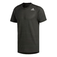 adidas Freelift Training Cozy Pullover Round Neck Short Sleeve Black DZ7328