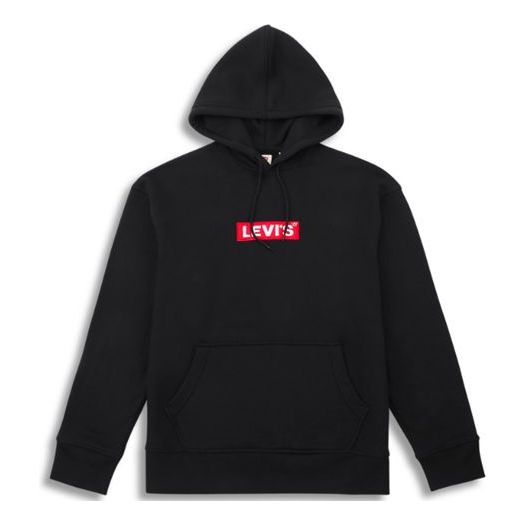 Men's Levis Casual Loose Box Logo Black 72632-0023