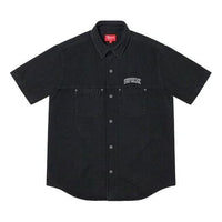 Supreme 2-Tone Denim S/S Shirt 'Black White' SUP-SS19-10027