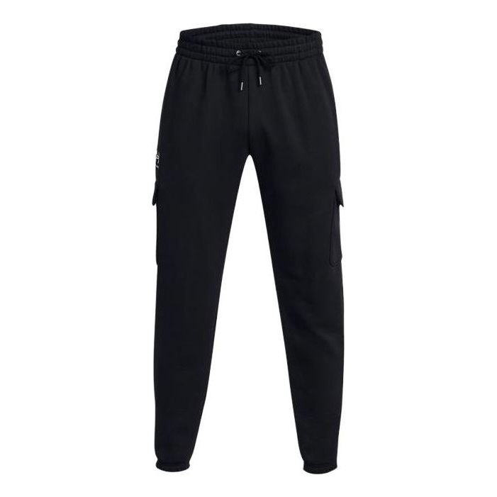 Under Armour Essential Fleece Cargo Pants 'Black' 1380376-001