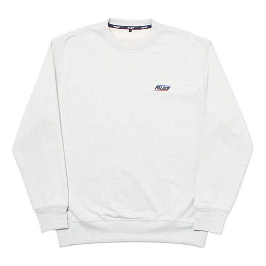 PALACE Basically A Crew Basic Round Neck Unisex light grey PAL-SS20-019