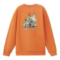 New Balance x JHI Casual Printing Graphic Sweatshirt Asia Sizing 'Orange' NCA89053-ORG