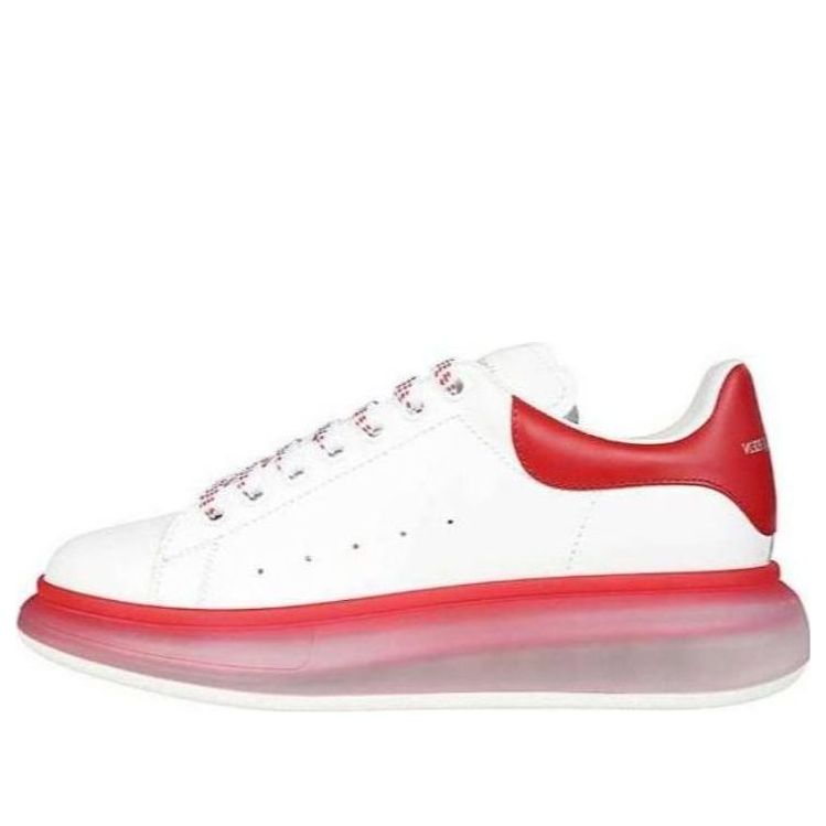 Alexander McQueen Oversized Larry Sneakers 'White Red' 757709WIE879716