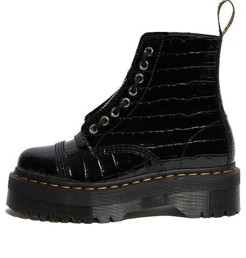(WMNS) Dr. Martens Sinclair Lakleren Platform Black 26260001