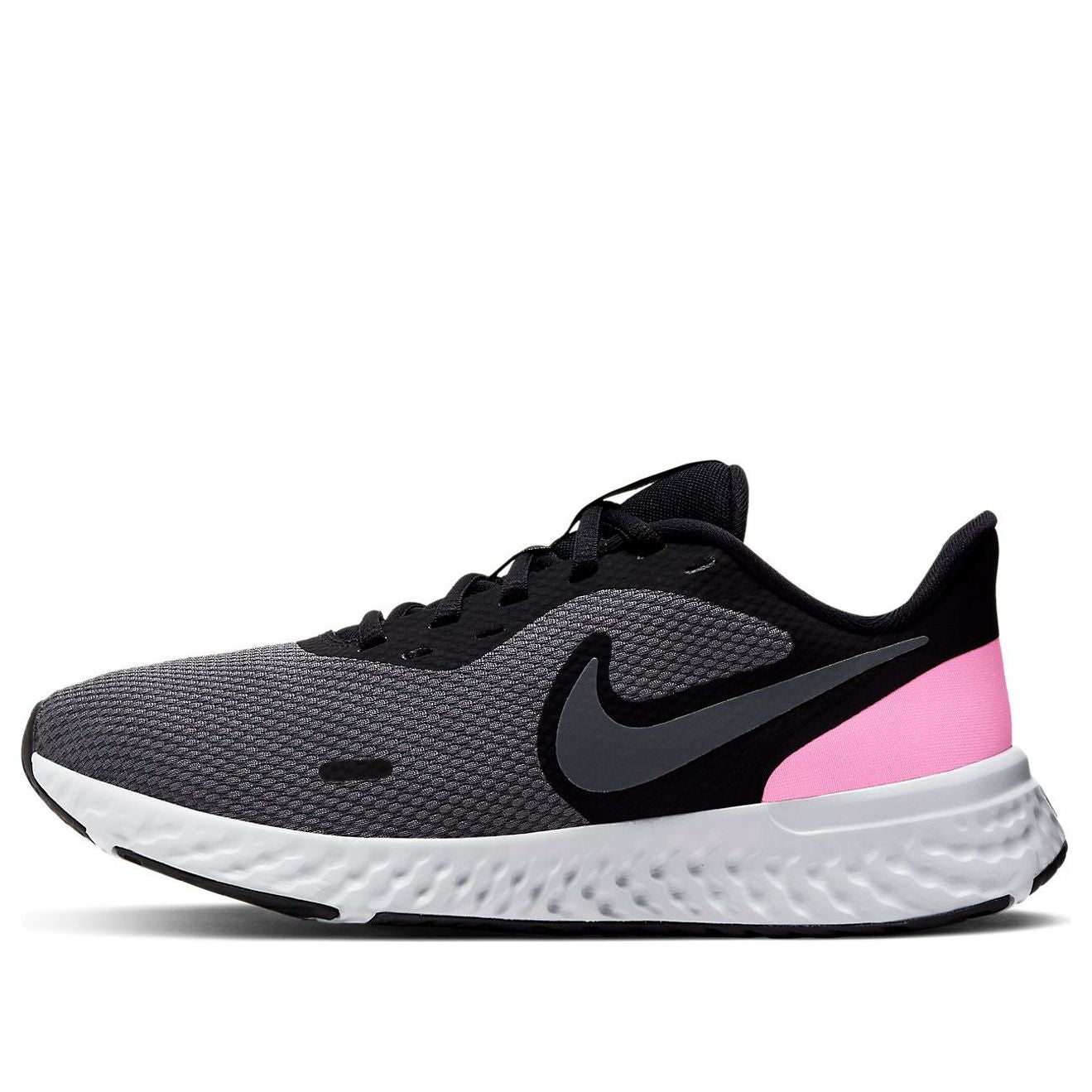 (WMNS) Nike Revolution 5 'Black Pink' BQ6715-004