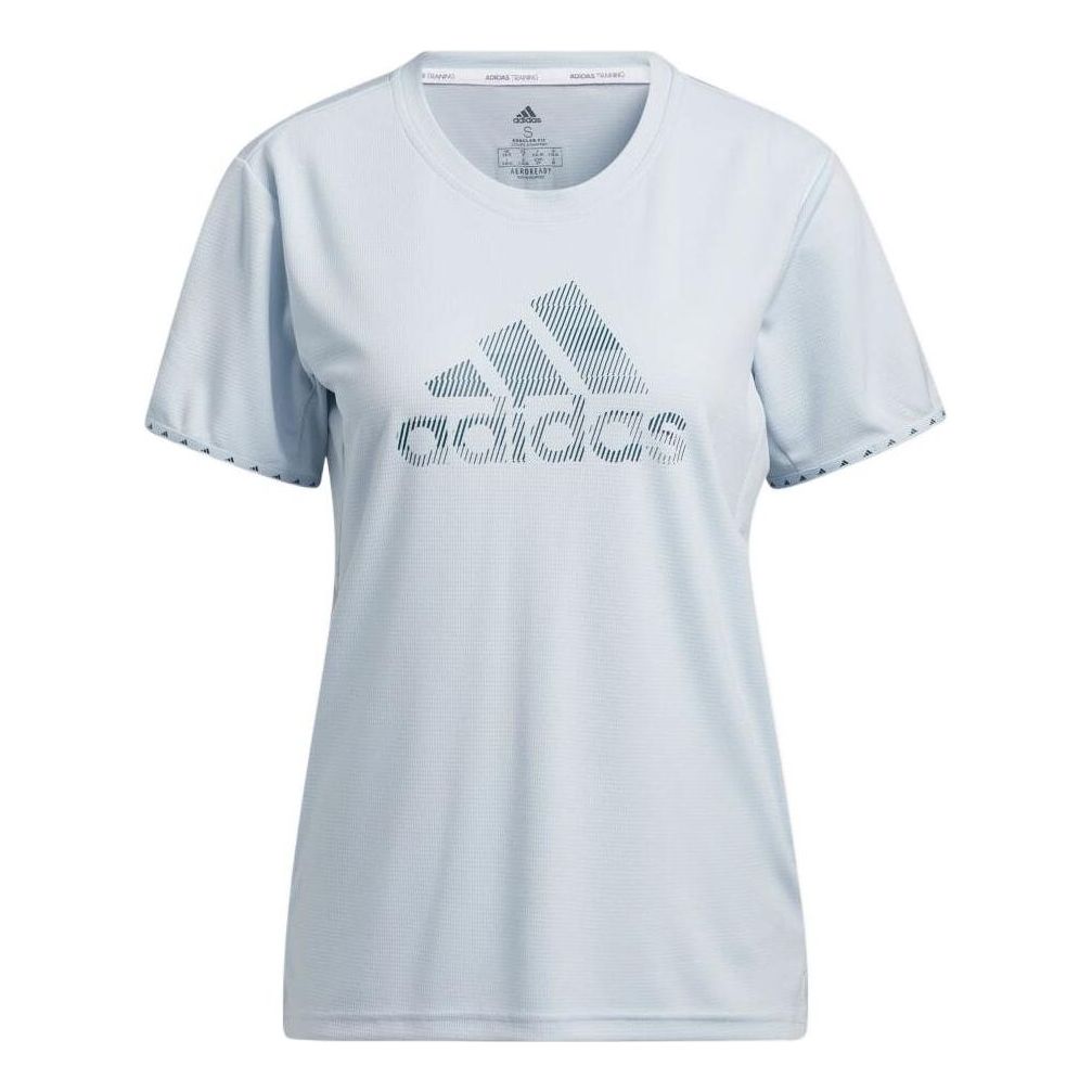 (WMNS) adidas BOS Necessi T-Shirt Asia Sizing 'Blue' GQ9413