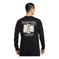 Nike Basketball Long-Sleeve Shirt 'Just Do It Anytime'  HV1771-010