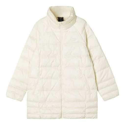 (WMNS) Skechers Casual Long Down Jacket 'Multu-Color' L421W017