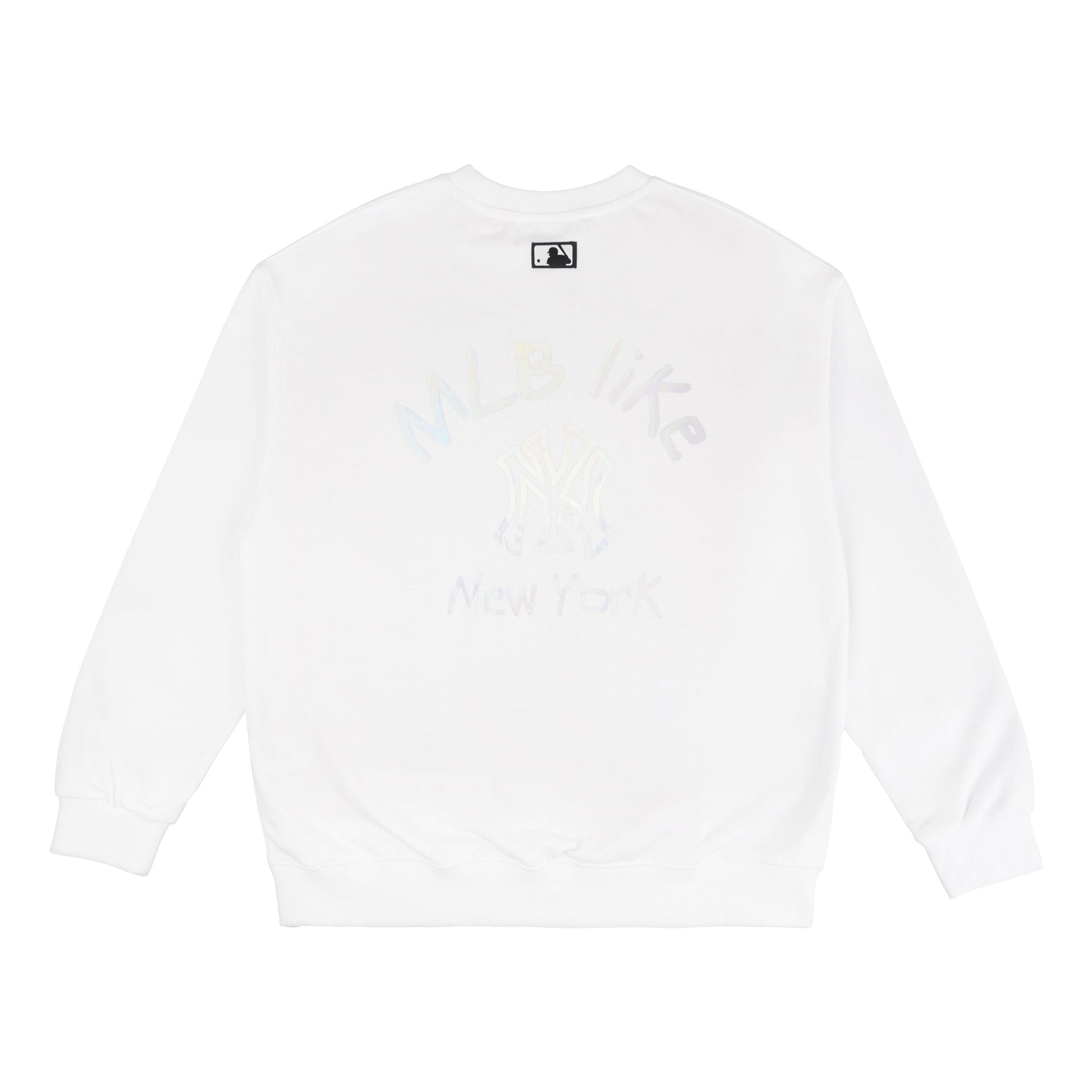 MLB Like Series New York Yankees Back Alphabet Printing Unisex White 31MTE2011-50W