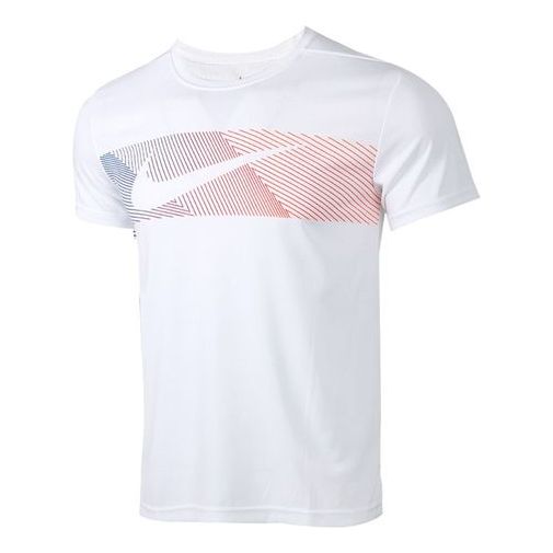 Nike Dri-Fit Superset Printing Short Sleeve White CT3534-100