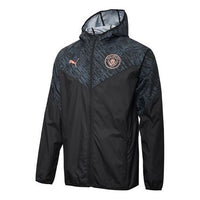 PUMA Manchester City FC Men's Warm Up Jacket 'Black' 758699-02
