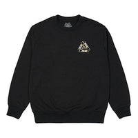 Palace Outliner Mit Designer Crew Sweater 'Black' P21CW008