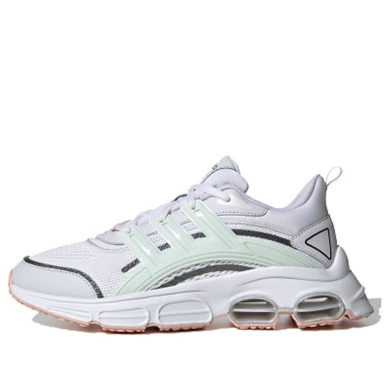 (WMNS) adidas neo Quadcube Cc 'White Gray Green' FX0271