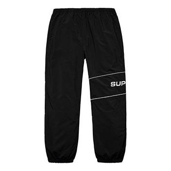 Supreme SS19 Nylon Ripstop Pant waterproof Casual Pants Unisex Black SUP-SS19-867