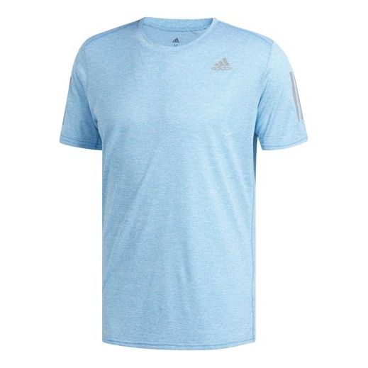 adidas Rs Cooler Ss M Running Sports Short Sleeve Blue DQ2551