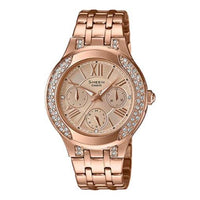 CASIO SHEENSeries es Rose-Golden Rose Gold Analog SHE-3809PG-9A
