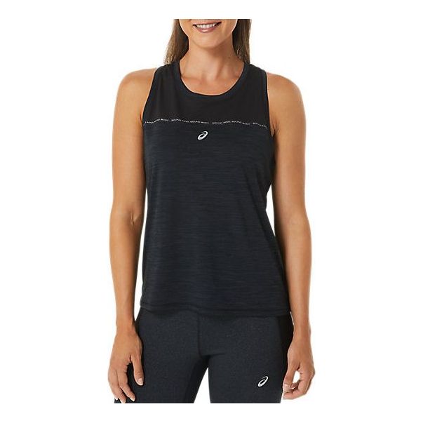 (WMNS) ASICS Race Tank 'Black' 2012C747-001