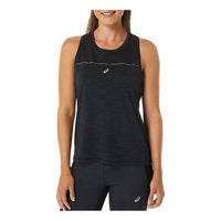 (WMNS) ASICS Race Tank 'Black' 2012C747-001