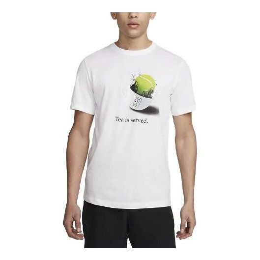 Nike Court Dri-FIT Tennis T-Shirt 'White' FD0030-100