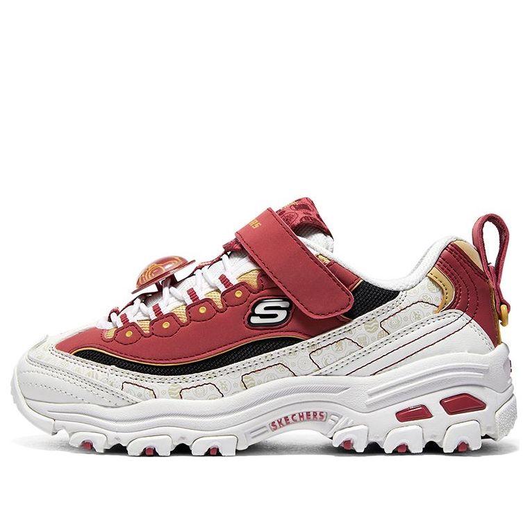 (GS) Skechers D'lites Sneakers 'Red White' 319504L-WBRD