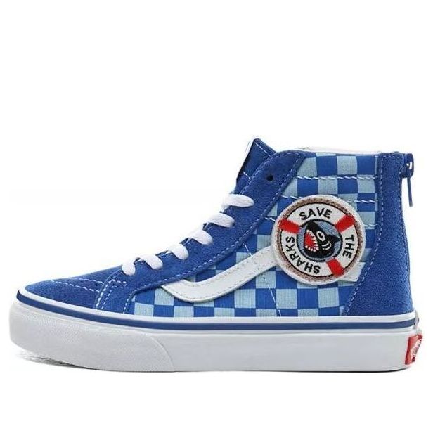 Shark x Vans SK8-HI 'Blue White' VN0A4BUXV3V