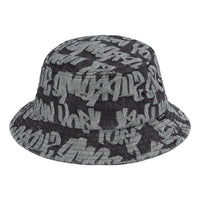 Supreme Fat Tip Jacquard Denim Crusher 'Black Grey' SUP-SS22-789