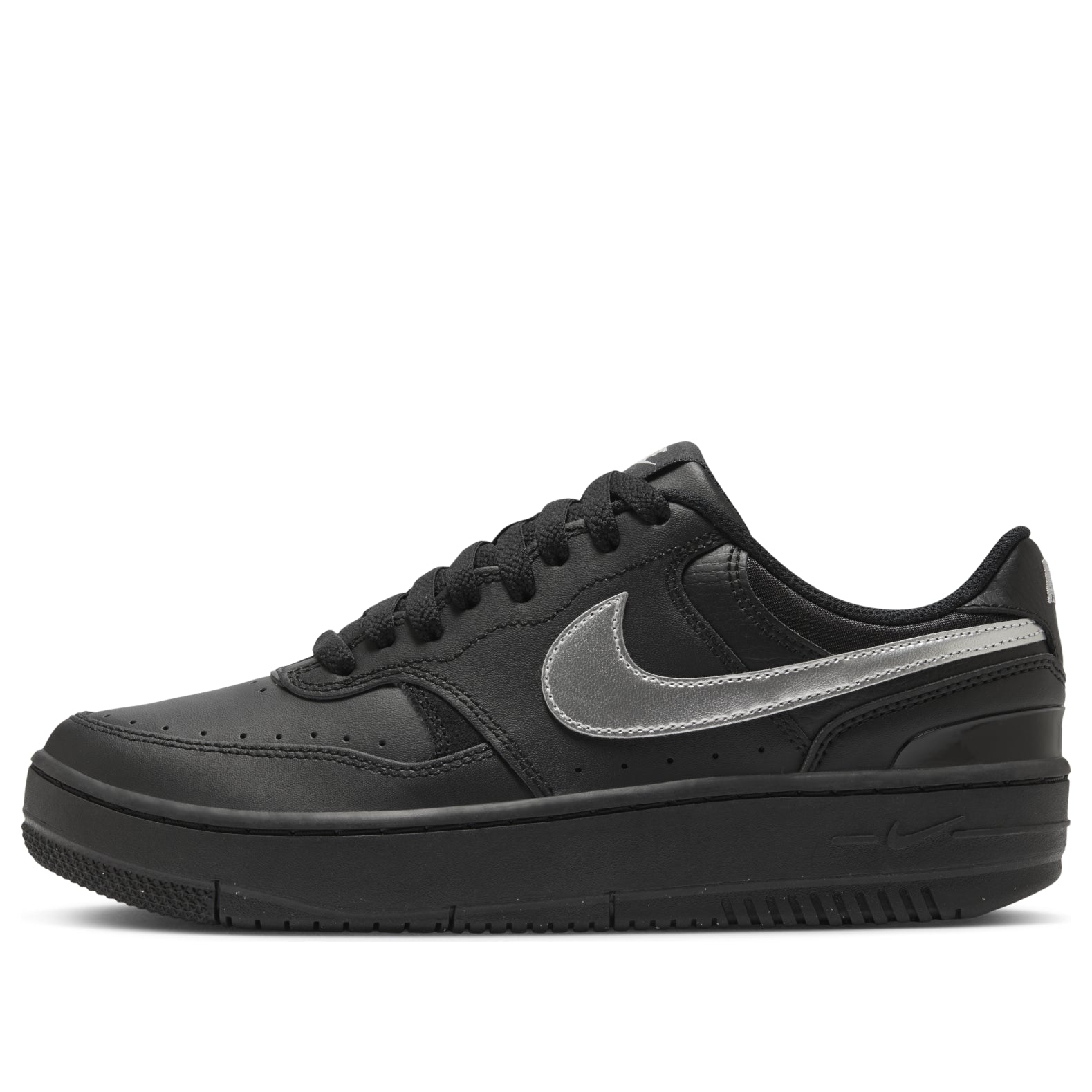 (WMNS) Nike Gamma Force 'Black Silver' HQ1674-001