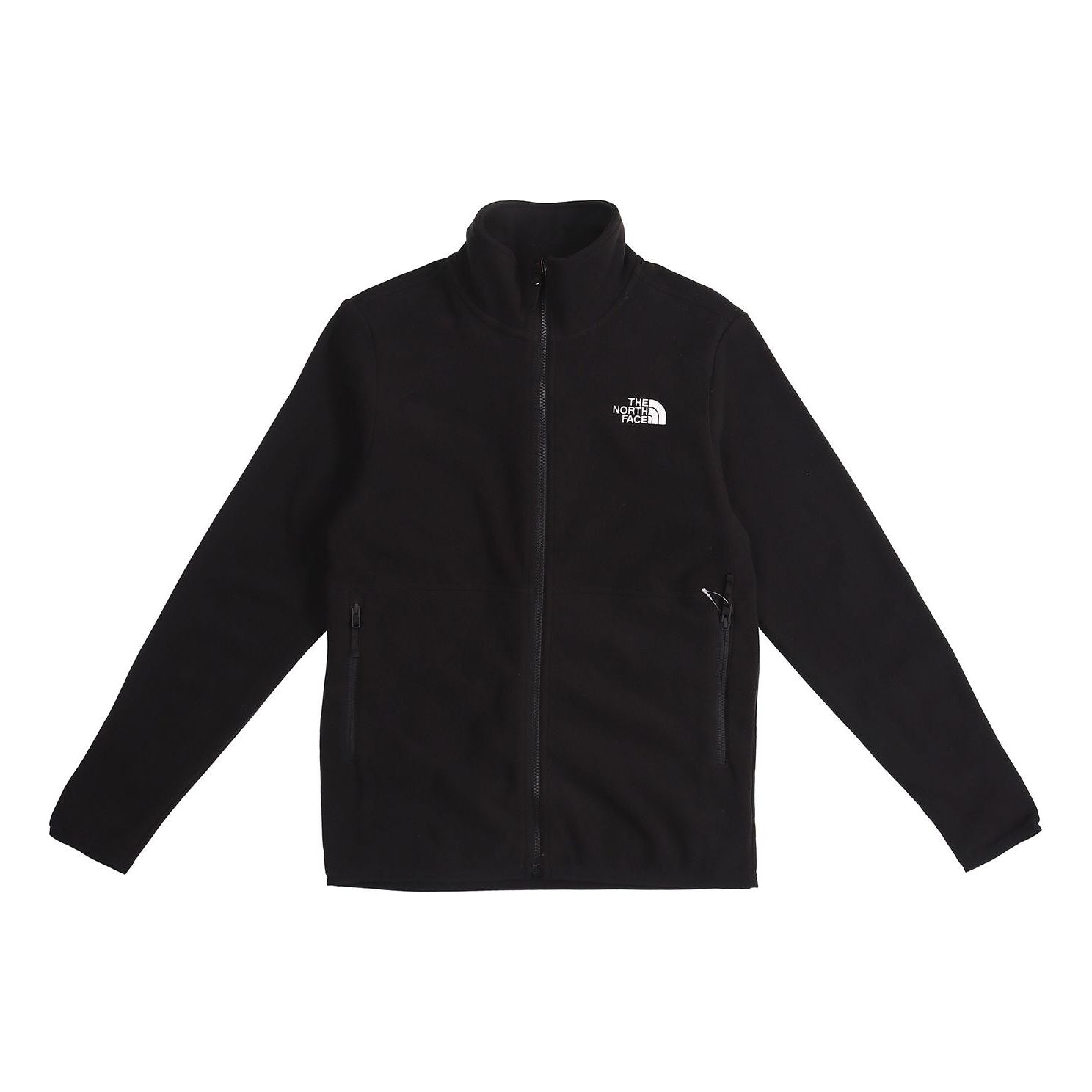 Men's THE NORTH FACE Fleece Cozy Stay Warm Stand Collar Jacket Black 4NA3-JK3