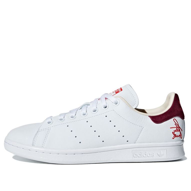 (WMNS) adidas originals Stan Smith 'White Red' G26323