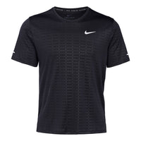Nike Dri-FIT Sports Training Quick Dry Round Neck Short Sleeve Black DA1318-010