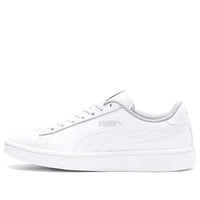 (GS) PUMA Smash v2 Leather 'Triple White' 365170-02