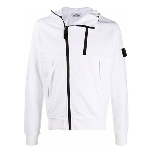 Men's STONE ISLAND Classic Zipper White MO721561051