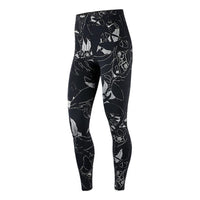 (WMNS) Nike One Training Tights 'Black Silver' BV5769-011