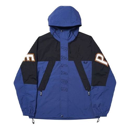 PALACE Volume Jacket hooded Long Sleeves Unisex Navy Blue P18JK070