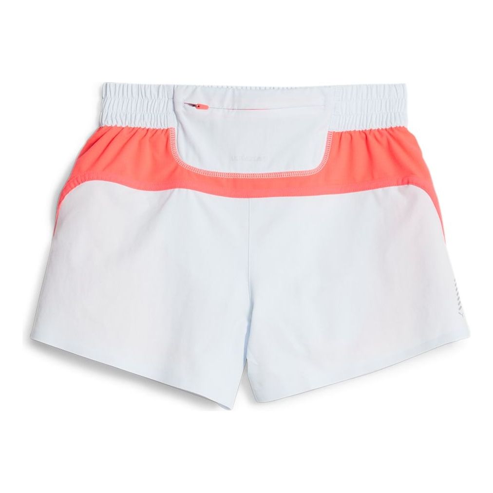 (WMNS) PUMA ULTRAWEAVE Velocity Running Shorts 'White Pink' 524052-69