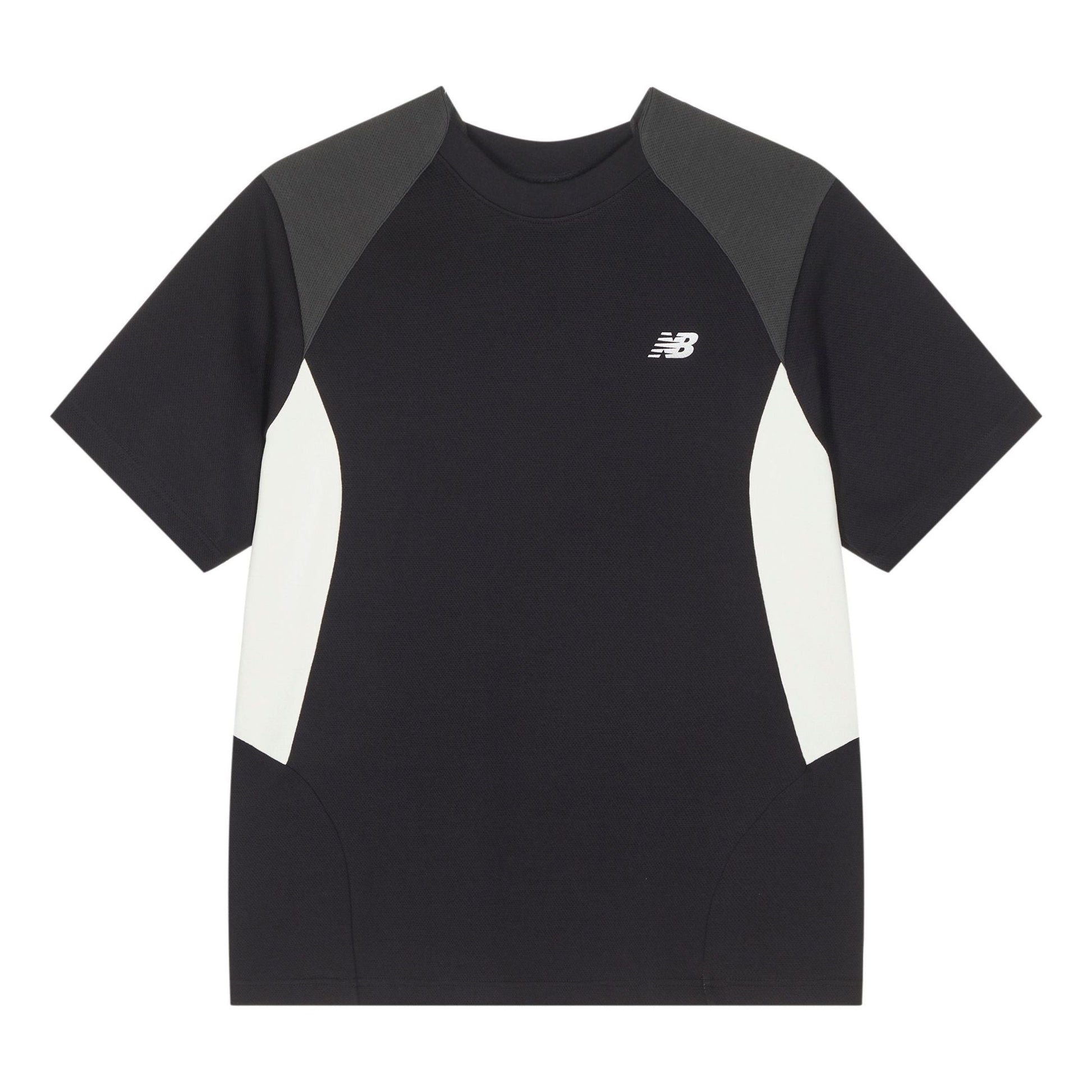 New Balance x LiangDong Color Block T-Shirt Asia Sizing 'Black' NEE17113-BK