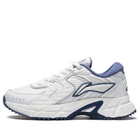 (WMNS) Li-Ning Casual Running Shoes 'White Silver Blue' ARLR014-5