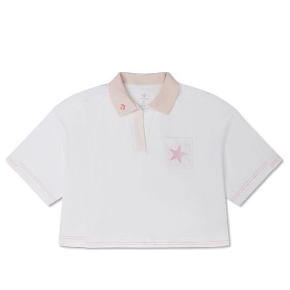 (WMNS) Converse Pack Polo 'White' 10025875-A02