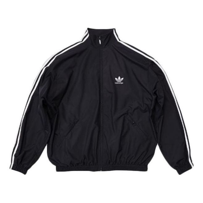Balenciaga x adidas Tracksuit Jacket 'Black' 712280TNQ221000