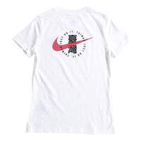 Nike Athleisure Casual Sports Short Sleeve White CZ5863-100