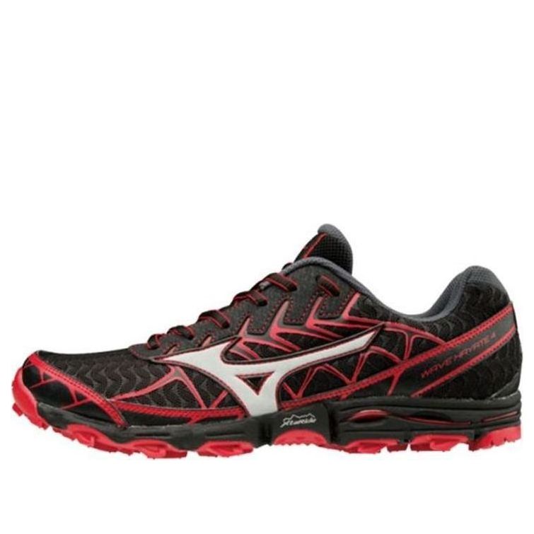 Mizuno Wave Hayate 4 'Black Red' J1GJ187203