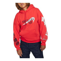 Nike Skate like a girl graphic hoodie 'Red' DQ7305-696