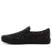 Vans Comfycush Slip-On 'Plaid Checkerboard - Green' VN0A3WMDTFO