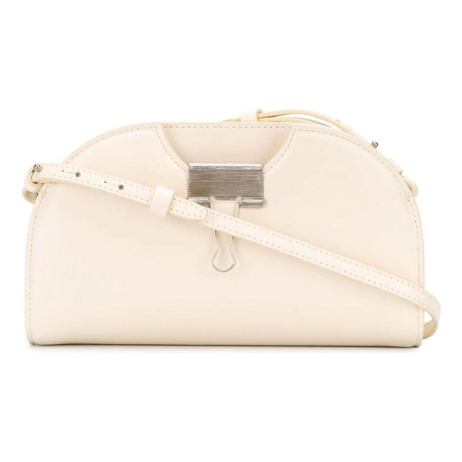 (WMNS) Off-White Cowhide Shoulder Bag White OWNA150F20LEA0036100