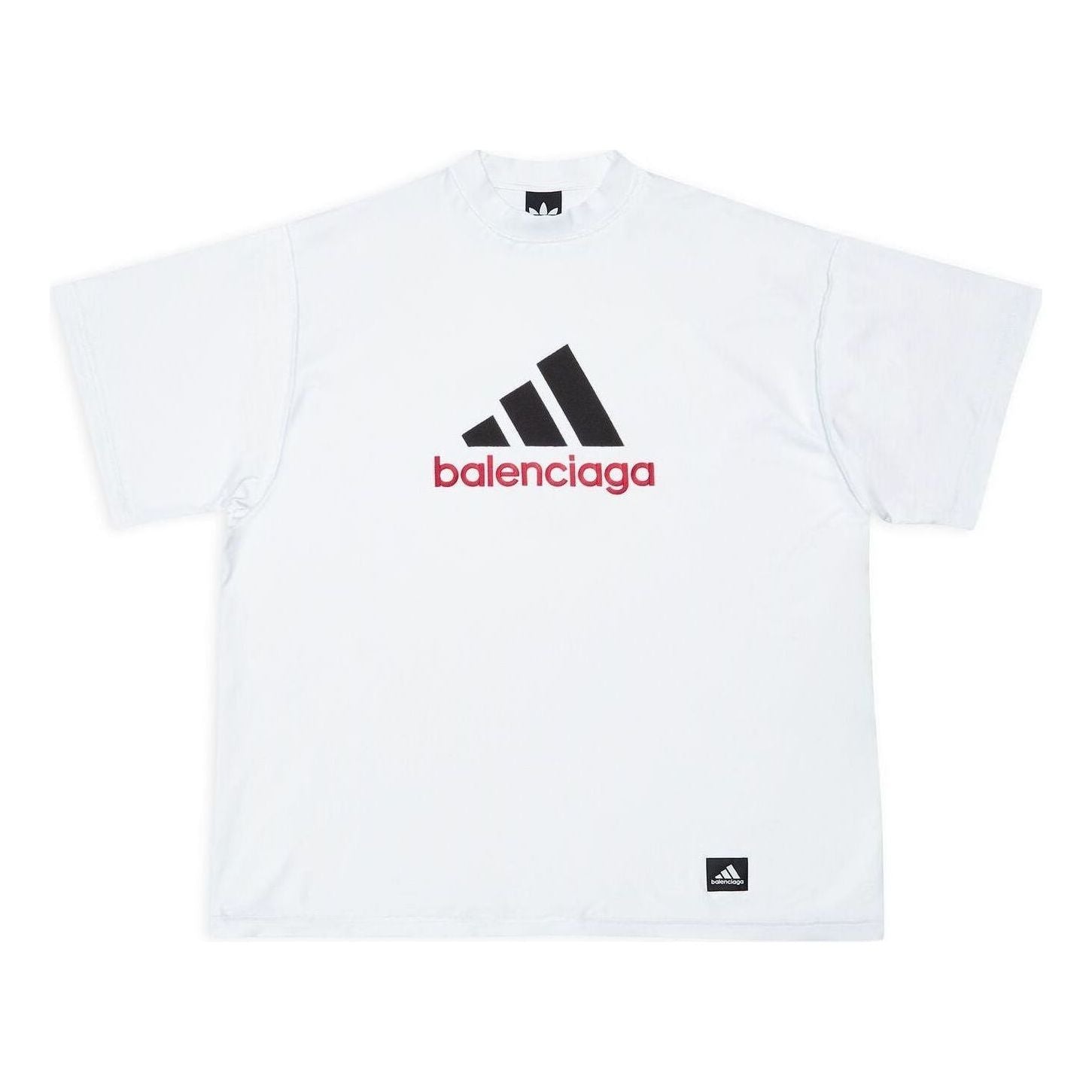 Balenciaga x adidas Oversized T-Shirt 'White' 731769TNVA69065