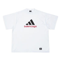 Balenciaga x adidas Oversized T-Shirt 'White' 731769TNVA69065