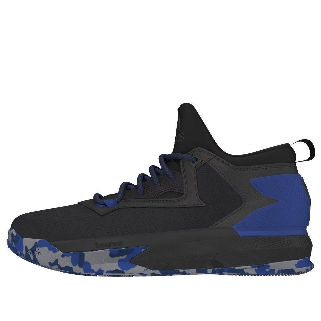 adidas Dame Lillard 2 'Black Royal Blue' B42384